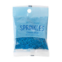 Sweetshop Sprinkles Mix, Medium Blue, 0.85 oz