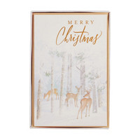 Holiday Style Christmas Cards, Reindeer, 16 ct