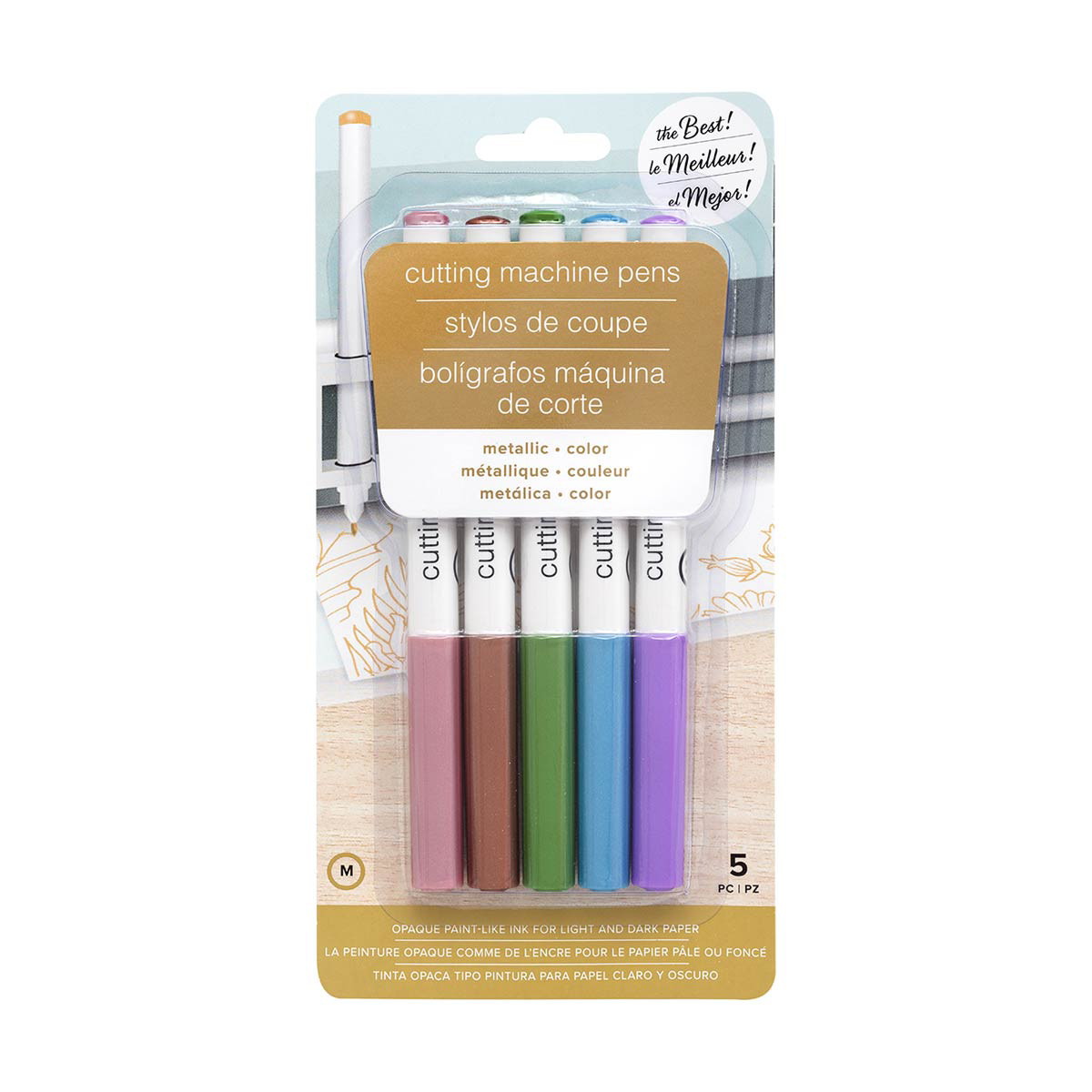 American Crafts Felt Tip Markers 10/Pkg