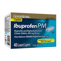 GoodSense Ibuprofen PM, Ibuprofen 200 mg and Diphenhydramine