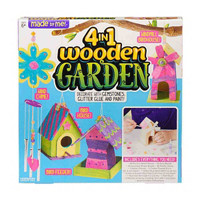 Made By Me 4-in-1 Wooden Garden Craft Set