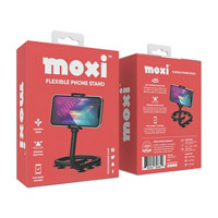 Moxi Flexible Phone Stand, Black