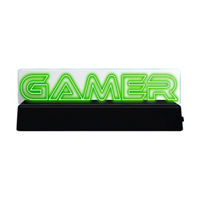 Neon Acrylic 'Gamer' Sign