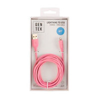 GENTEK Lightning to USB Charging Cable, 6 ft,