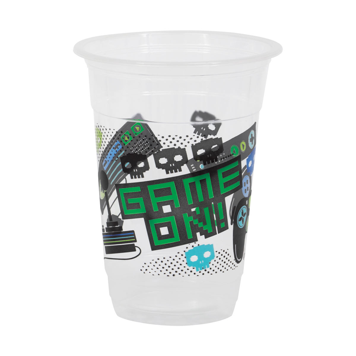 Video Game Party Cups for Kids Birthday (16 oz, Black, 16 Pack), Pack -  Kroger