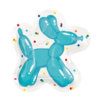 Balloon & Dog Shaped Party Plates, 8 ct, 8.25 in