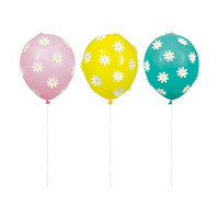 Groovy Birthday Balloon Decal Kit