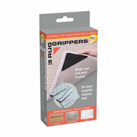 Ideas in Motion Triangular Rug Grippers, Black, 8 ct