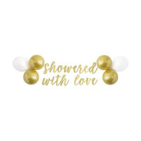 'Showered in Love' Banner and Balloon Kit