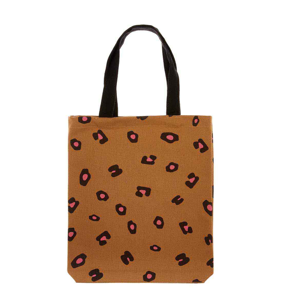 Animal Print Canvas Tote Bag