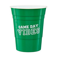 Football-themed Plastic Cups