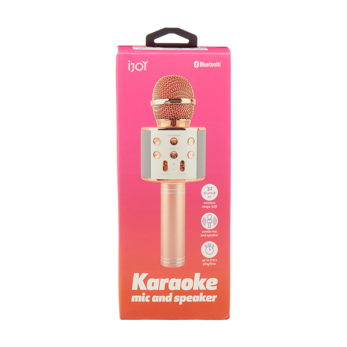 iJoy Mic Pro Bluetooth Karaoke Microphone