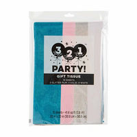 321 Party! Glitter Tissue Paper