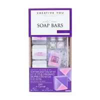 Creative You DIY Soap Bars Kit, Violet Rose