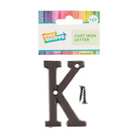 Make Shoppe Cast Iron Letters - K L