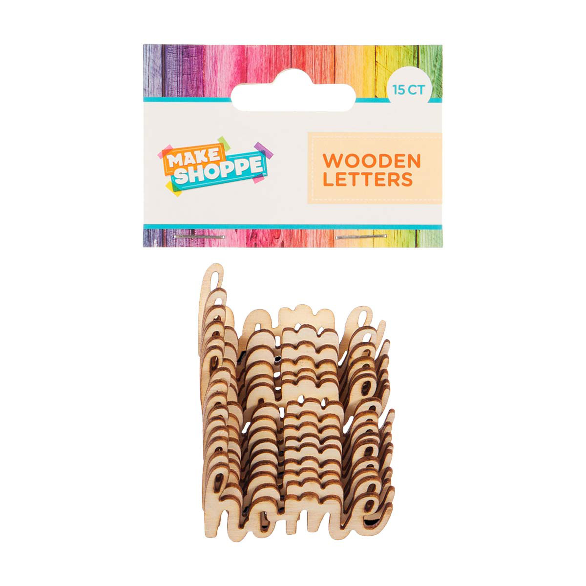 Make Shoppe Wooden Words, Assorted