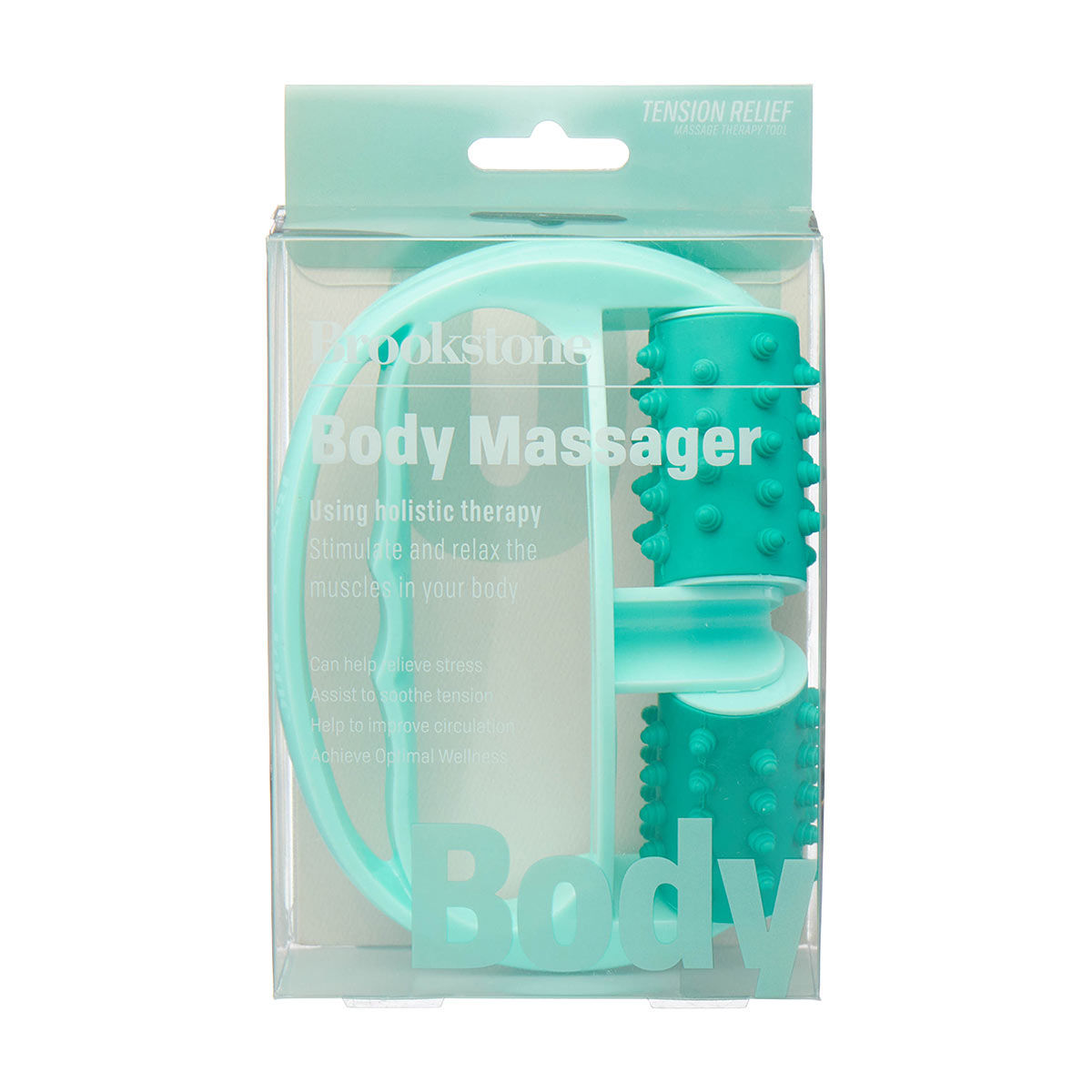 Brookstone Body Massager, Seafoam