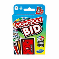 Hasbro Gaming Monopoly Bid Card Game