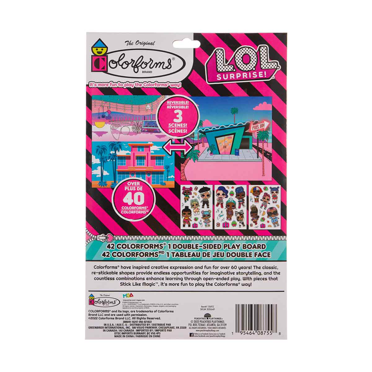 Colorforms sticker story adventure