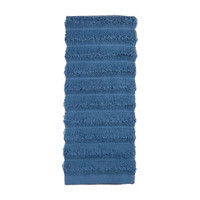 Ribbed Cotton Hand Towel, Blue
