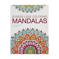 Stress Less Creating Mandalas Coloring Book