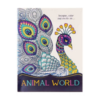 Animal World Coloring Book