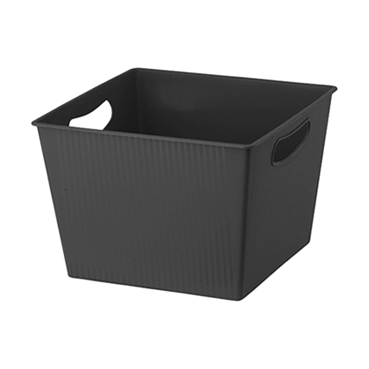 Paragon Square Plastic Storage Bin, 10 in x 10 in