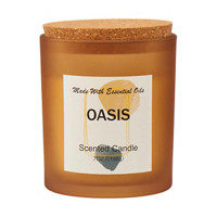 Made with Essential Oils Oasis Scented Candle, 7