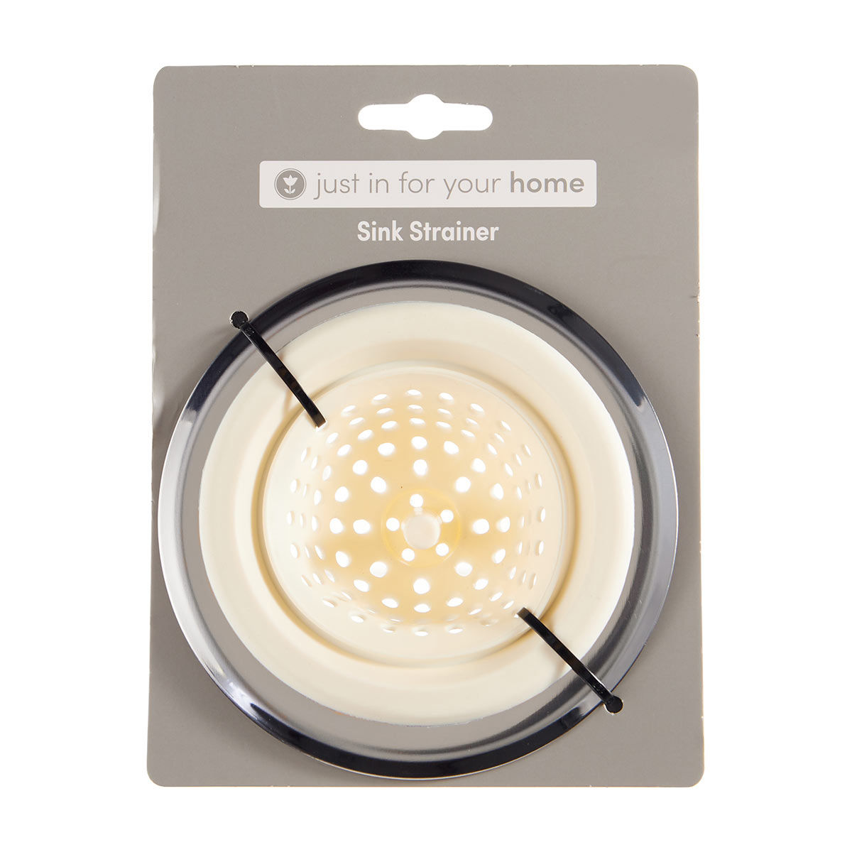 Just In For Your Home Sink Strainer, White
