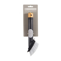 Just In For Your Home Soap Dispensing Dish Brush, Black
