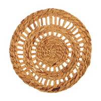 Open Weave Hyacinth Charger