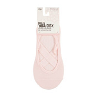 Elastic Non-Slip Crossing Grippers Yoga Socks, Pink