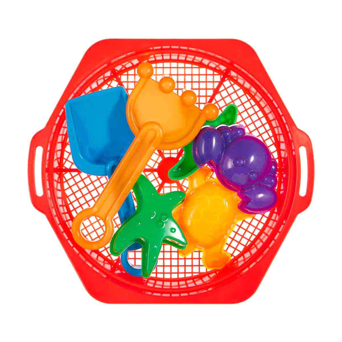 Sand Sifter and Shovels, 7 pc