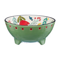 Stoneware Guacamole Bowl, Green, 22 oz