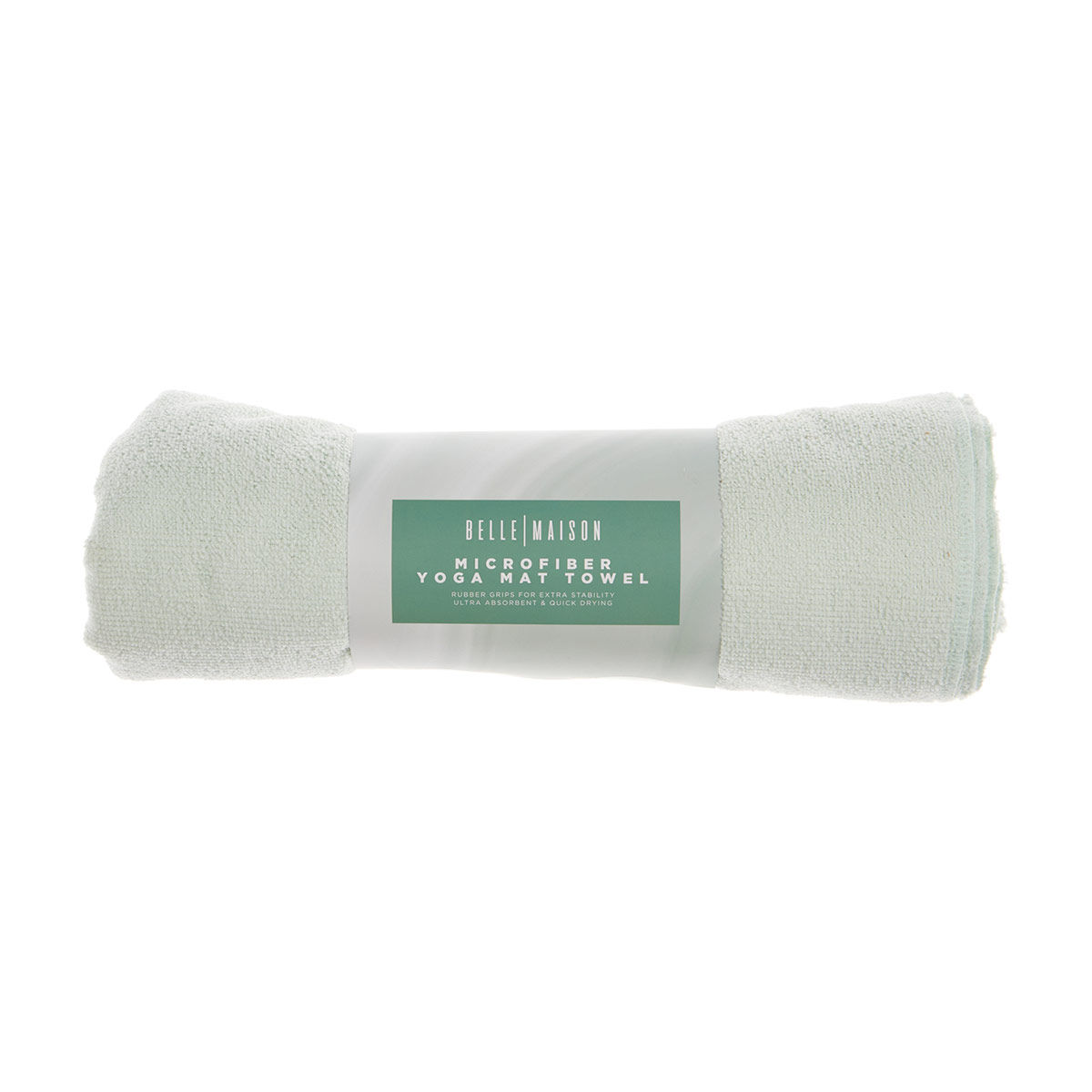 Belle Maison Microfiber Yoga Mat Towel, Sage