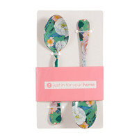 Just In For Your Home Floral Flatware, 2 pc