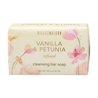 Belle Maison Cleaning Bar Soap, Vanilla and Petunia