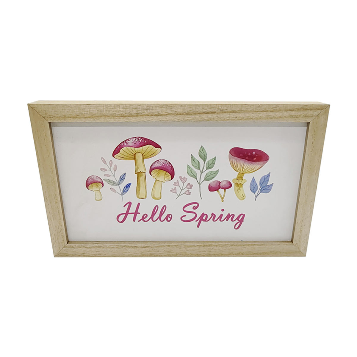 Hello Spring' Easter Wooden Wall Art