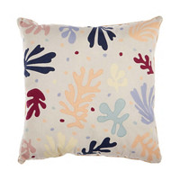 Decorative Printed Square Pillow, 18 in x 18 in