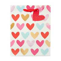 Heart Printed Gift Bag