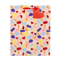 Heart Printed Gift Bag