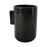 Ceramic Art Decor Vase, Black