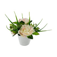 Peony with Cream Pot