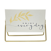 'Enjoy Everyday'  Tabletop Décor