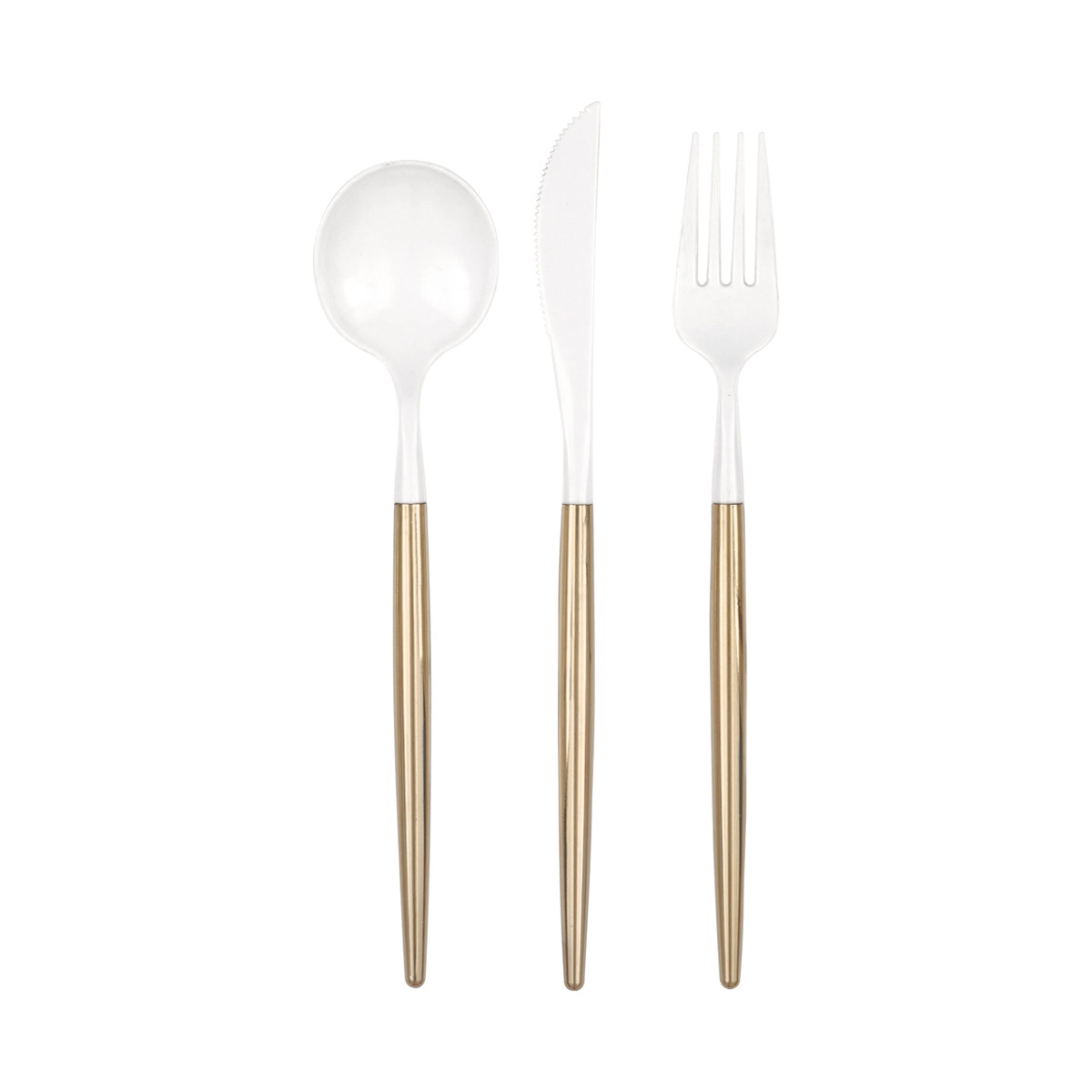 Plastic Cutlery Sets - Clear Flatware Sets, Smarty Had A Party in 2023