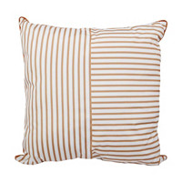 Striped Pillow, Orange