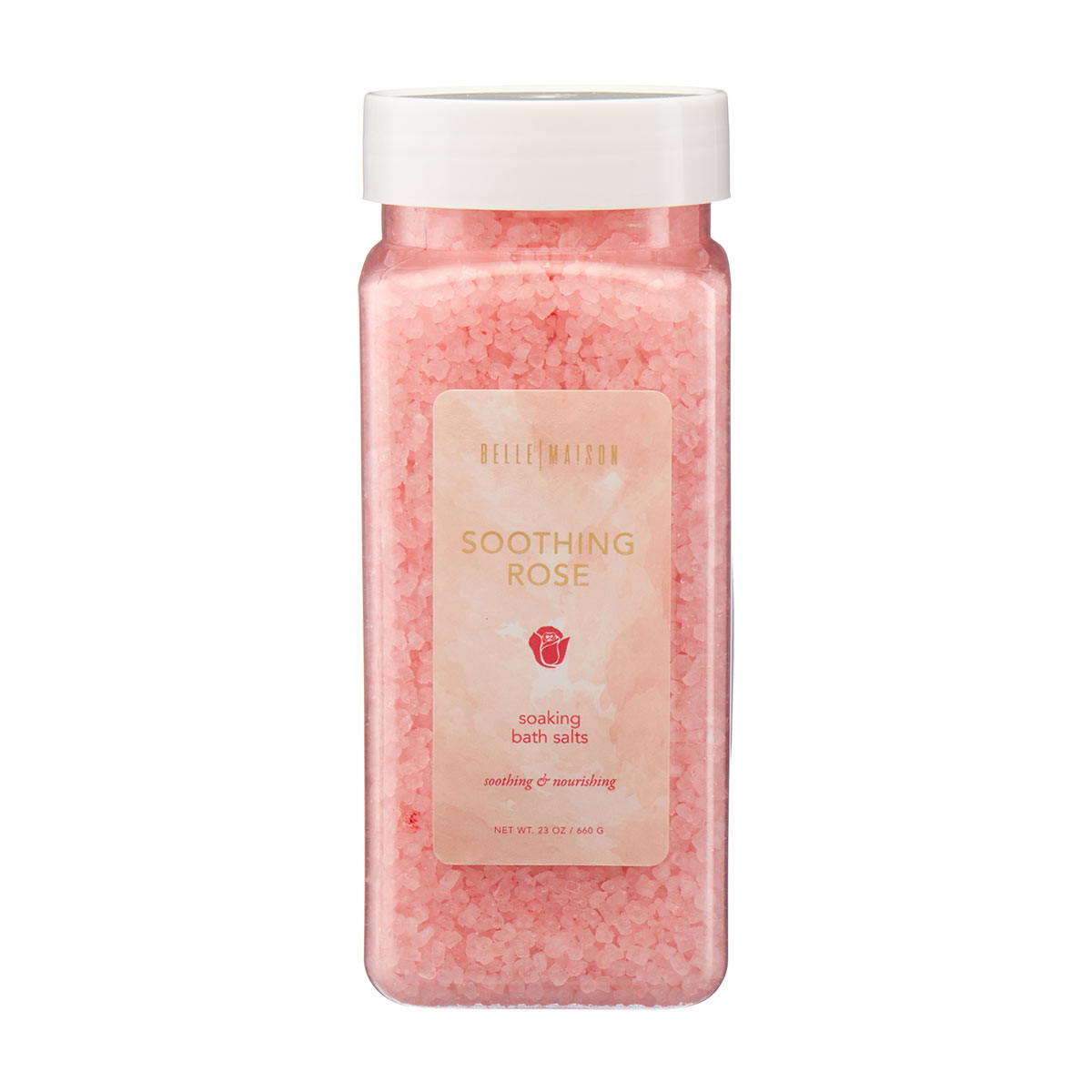 Belle Maison Relaxing Bath Salts, Rose