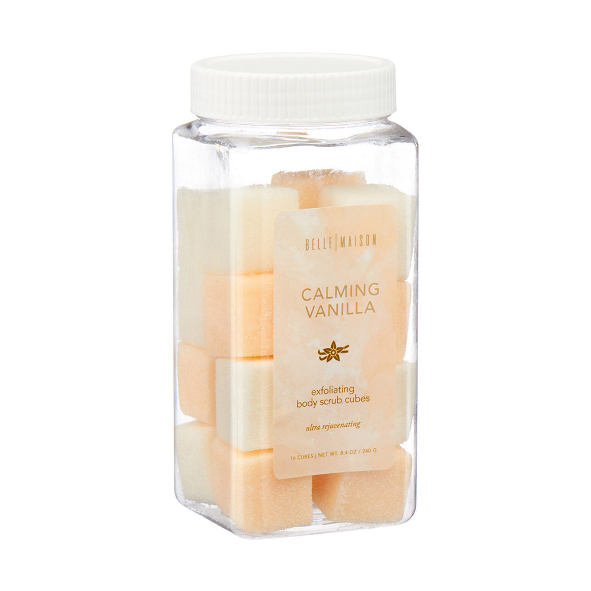 Belle Maison Exfoliating Body Scrubs Cubes, Vanilla
