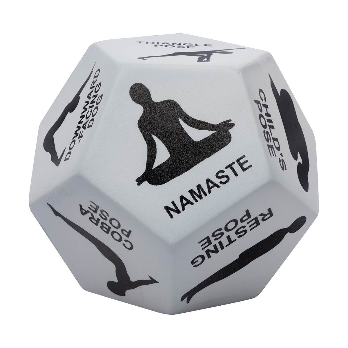 Series-8 Fitness 12-Sided Yoga dice