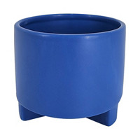 Ceramic Planter, Blue